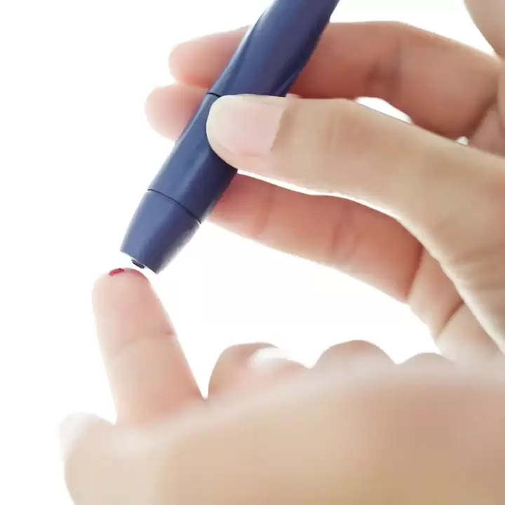 About blood to measure sugar with diabetes